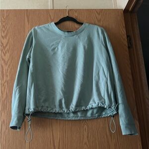Torrid Teal Long Sleeve Sweatshirt